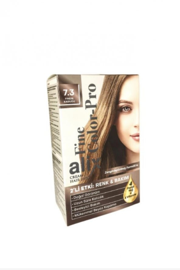 Alix 7.3 Fındık Kabuğu Saç Boyası 834 - 1