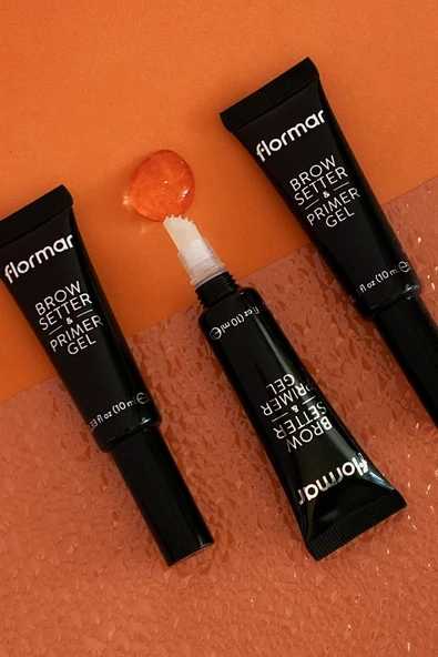 FLORMAR Sabitleyici Ve Renk Koruyucu Şeffaf Kaş Bazı - Brow Setter & Primer Gel - 000 - 8682536034814 - 5