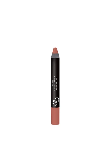 GOLDEN ROSE Mat Kalem Ruj - Matte Lipstick Crayon - Resim 4