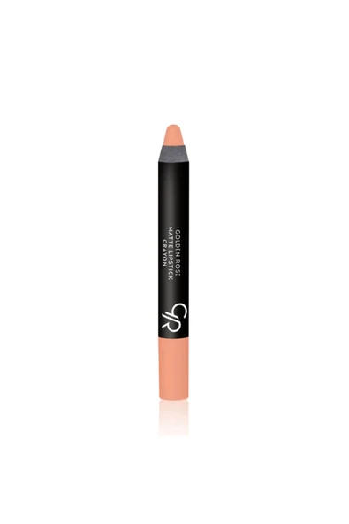 GOLDEN ROSE Matte Lipstick Crayon Ruj No: 25 - 1