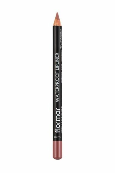 FLORMAR Suya Dayanıklı Dudak Kalemi - Waterproof Lipliner 234 Vanilla Soufle 8690604567478 - 1