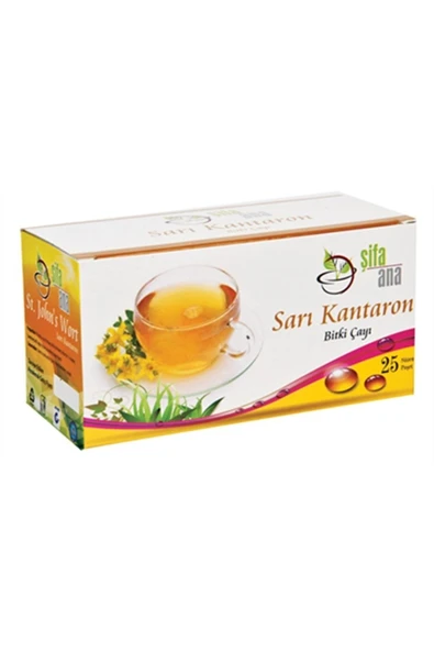 ŞİFA ANA Sarı Kantaron Çayı (25'Lİ) Paket