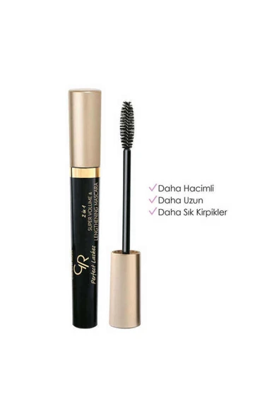GOLDEN ROSE Lengthening Mascara M-gpl-bla ürün görseli