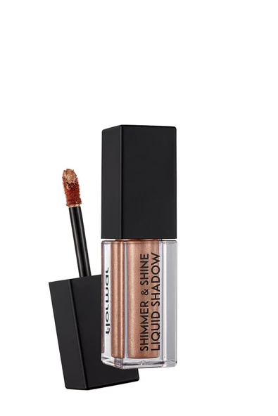 FLORMAR Metalik Likit Göz Farı (BAKIR) - Shimmer & Shine Liquid Shadow - 004 Sunset Look - 8682536003124 - 2