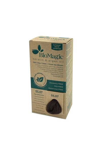 BIOMAGIC Saç Boyası Yoğun Çikolata Kahve No: 55.07