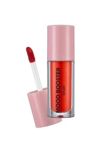 FLORMAR Mood Booster Yoğun Pigmentli & Doğal Işıltılı Likit Allık / Özel Uçlu Aplikatör