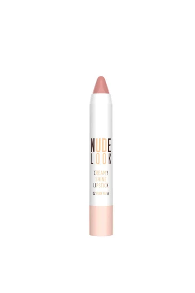 GOLDEN ROSE Nude Look Creamy Shine Lipstick No: 02 ürün görseli