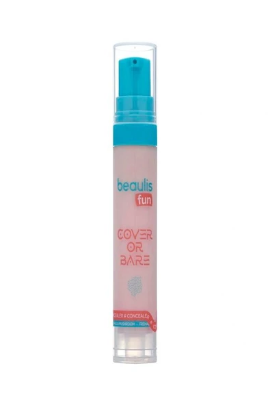 BEAULİS FUN Fun Cover Or Bare Kapatıcı Tüm Yüze Uygulanabilir -göz Altı Kapatıcısı Concealer-12m