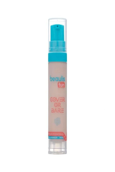 BEAULİS FUN Fun Cover Or Bare Kapatıcı Tüm Yüze Uygulanabilir -göz Altı Kapatıcısı Concealer-12m - 2