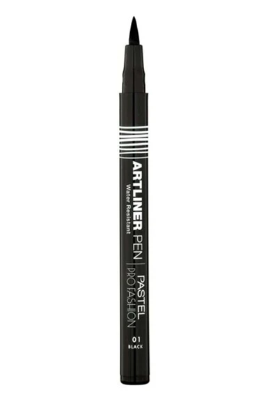 PASTEL Marka Siyah Kalem Eyeliner - Profashion Artliner Pen No 01 Black 8690644010538 Ölçü: S ürün görseli 1