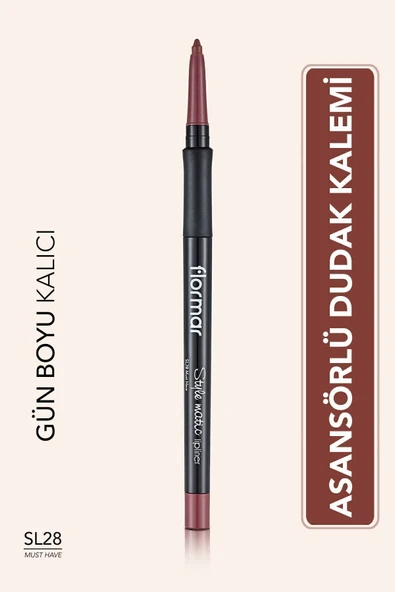 FLORMAR Dudak Kalemi - Stylematic Lipliner Sl28 Must Have 47000044-sl28