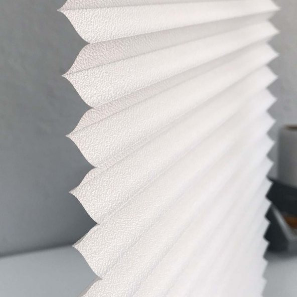 Bambam Plise Perde 55x174cm  - KOLAY MONTAJ - Ev, Ofis, Kış Bahçesi ve Cam Balkon - 8