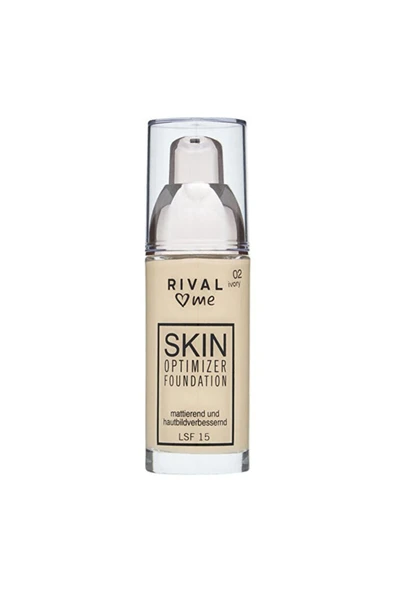 RİVAL LOVES ME Fondöten skin Optimizer No:02 Ivory 30 Ml