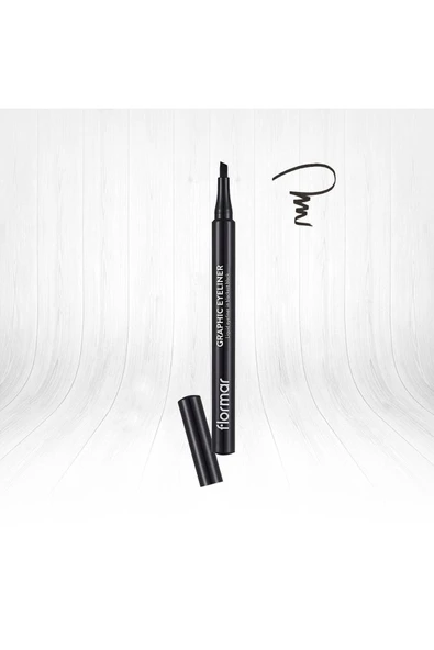 FLORMAR Graphic Eyeliner Black 1ml - 1
