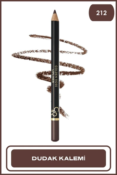 GOLDEN ROSE Dudak Kalemi - Lipliner No: 212