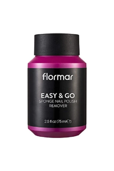 FLORMAR Süngerli Oje Temizleyici (ASETON). | 75 ml