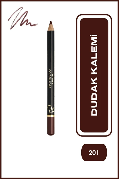 GOLDEN ROSE Dudak Kalemi - Lipliner No:201