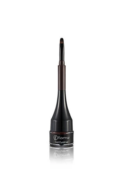 FLORMAR Mat Bitişli Jel Eyeliner | 2.2 G 003bole Brown - 2