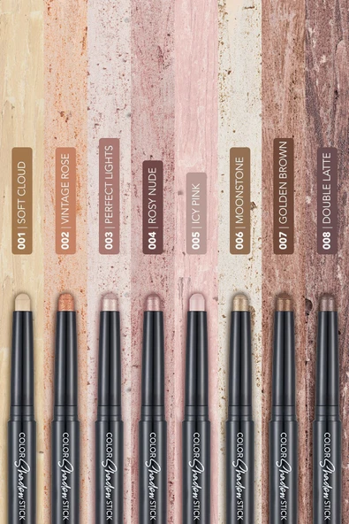 FLORMAR Suya Dayanıklı Işıltılı Kalem Far -color Shadow Stick - 003 Perfect Lights - 8682536039437 - 7