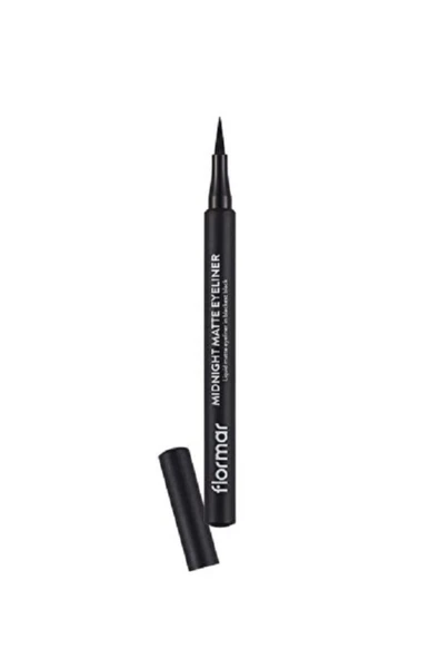 FLORMAR Yoğun,mat Likit Göz Kalemi. | 1 Ml 001
black