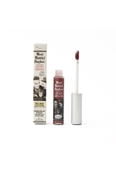 THE BALM Thebalm Meet Matt(e) Hughes Liquid Lipstick Ruj Committed ürün görseli