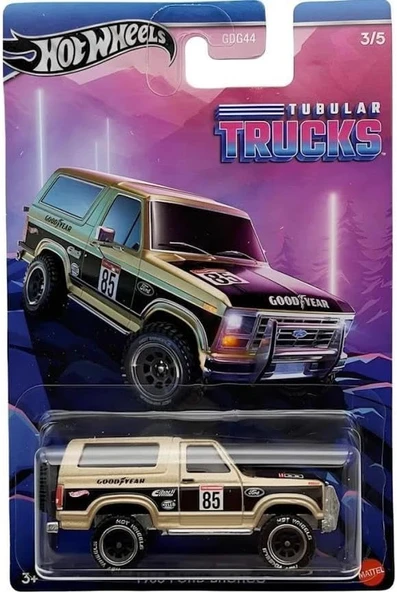 Hot Wheels Temalı Arabalar Özel Seri 1985 Ford Bronco GDG44 HRR97
