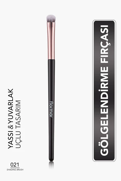 FLORMAR Yuvarlak Uçlu Elips Far Gölgelendirme Fırçası - Shading Brush - 021 - 8690604597864