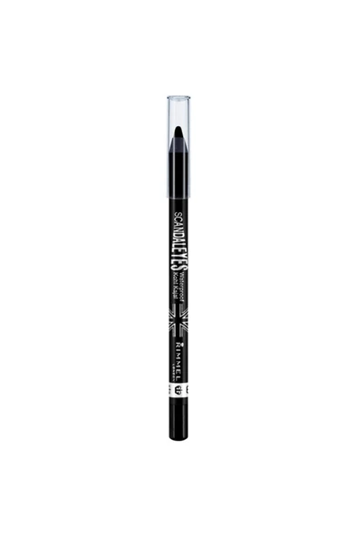 RIMMEL LONDON Scandaleyes Kohl Kajal Siyah Göz Kalemi Black -001