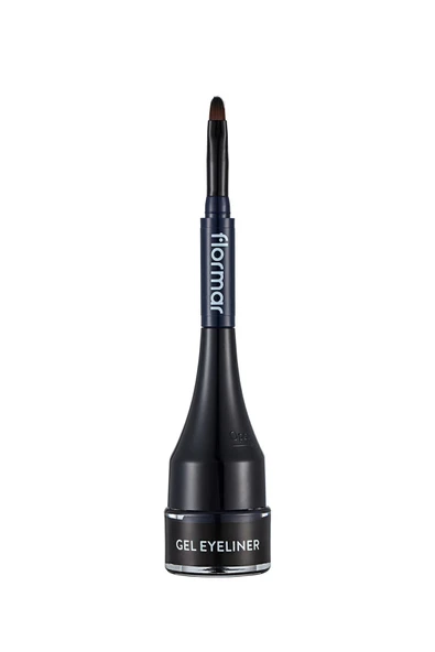 FLORMAR Özel Fırça Başlıklı Yoğun Pigmentli Mat Jel Eyeline -gel Eyeliner-02 Oceanblue-8690604591886 - 2