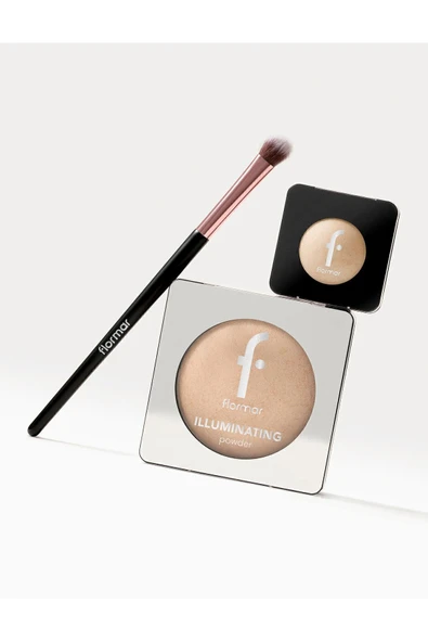 FLORMAR Yoğun Pigmentli Aydınlatıcı - Illuminating Powder - 002 Midnight Star - 8682536053358 - 6