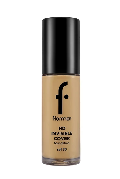 FLORMAR Doğal Bitişli Fondöten- Invisible Cover Hd Fdt. - 110 Golden Beige - 8682536059152 - 2