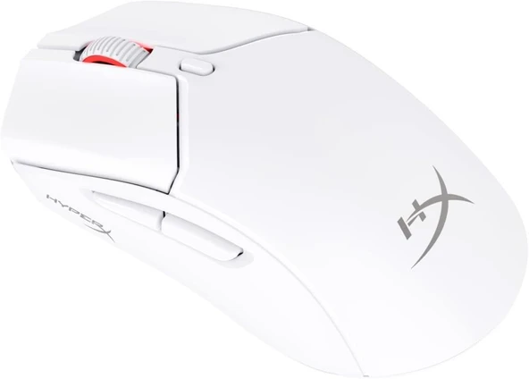 HyperX Pulsefire Haste 2 Beyaz Makrolu Şarjlı Optik Kablolu/Kablosuz Oyuncu Mouse Teşhir