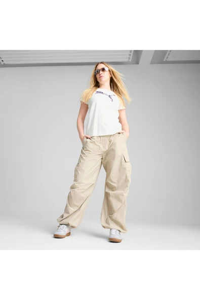 PUMA KADIN GRAPHICS FLORAL CAT LOGO TEE TİŞÖRT 68508102 - 3