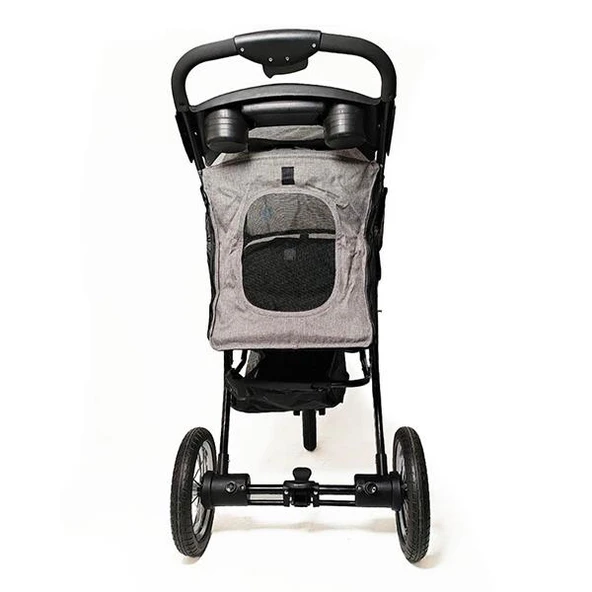 Zampa Ricciardo Kedi Köpek Puseti Gri 54x104x101cm 25Kg - Resim 3