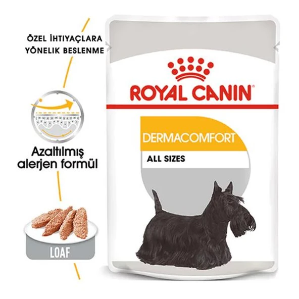 Royal Canin Dermacomfort Yetişkin Köpek Konservesi 85gr - 2