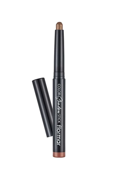 FLORMAR Suya Dayanıklı Işıltılı Kalem Far -color Shadow Stick-007 Golden Brown-8682536039475 - 2