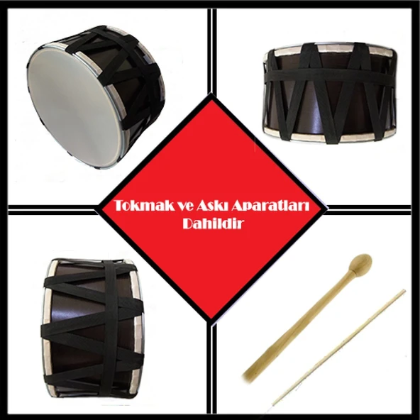 Çocuk Davulu 30 cm (VENGE) - Resim 3