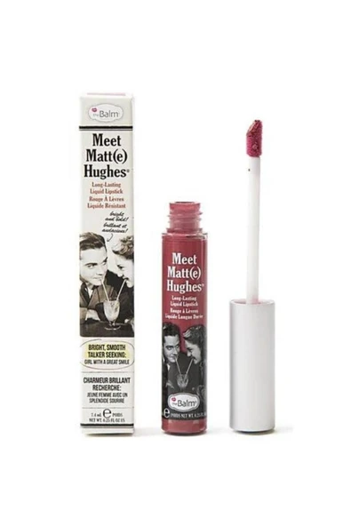 THE BALM Meet Matte Hughes Lipstick Likit Ruj - Brilliant ürün görseli