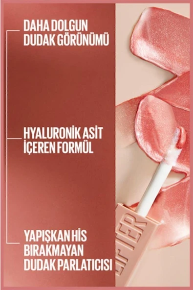 MAYBELLİNE NEW YORK Lifter Gloss Nemlendirici Dudak Parlatıcısı - 006 Reef - 5