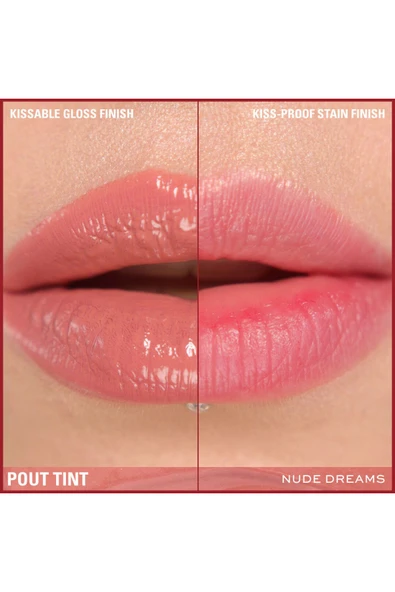 REVOLUTİON Pout Tint Dudak Nemledirici Ruj Nude Dreams - Resim 4