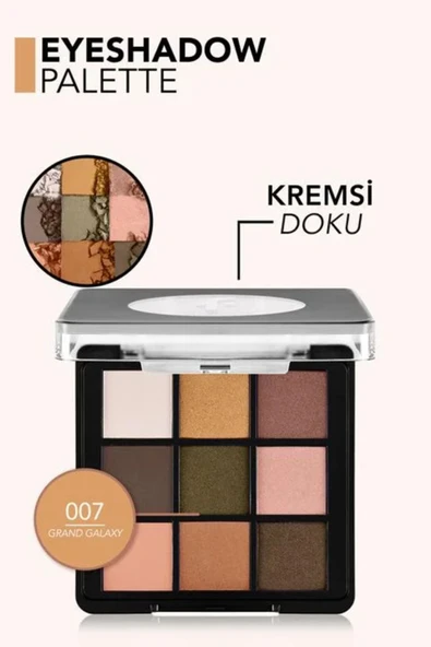 FLORMAR Kompakt 9'lu Göz Farı Paleti|007