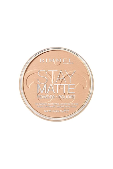 RIMMEL LONDON Stay Matte Pressed Powder Pudra 004 Sandstorm - 3