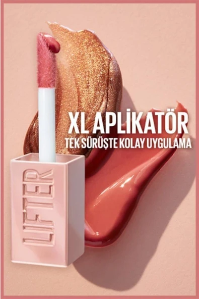 MAYBELLİNE NEW YORK Lifter Gloss Nemlendirici Dudak Parlatıcısı - 006 Reef - 7