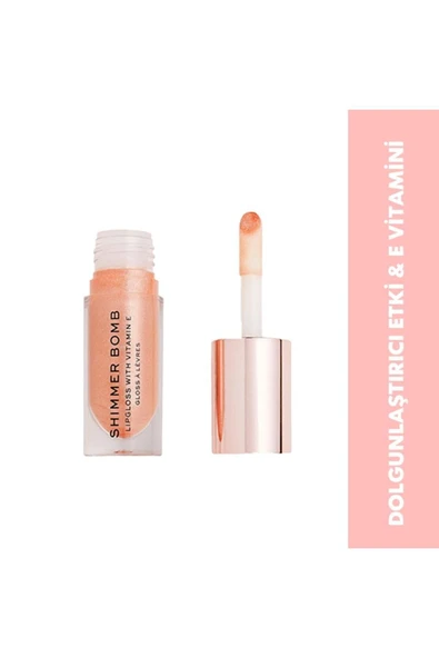 REVOLUTİON Shimmer Bomb Dolgunlaştırıcı Starlight Lip Gloss