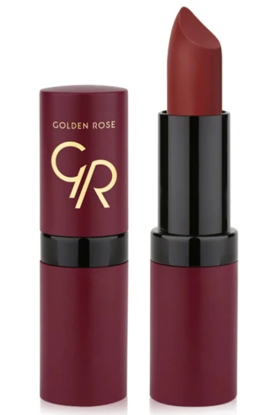 GOLDEN ROSE 2 Li Ruj Seti Mat Kalem Ruj - Matte Lipstick Crayon No: 22, Velvet Matte Lipstick No 22 Ruj - 2