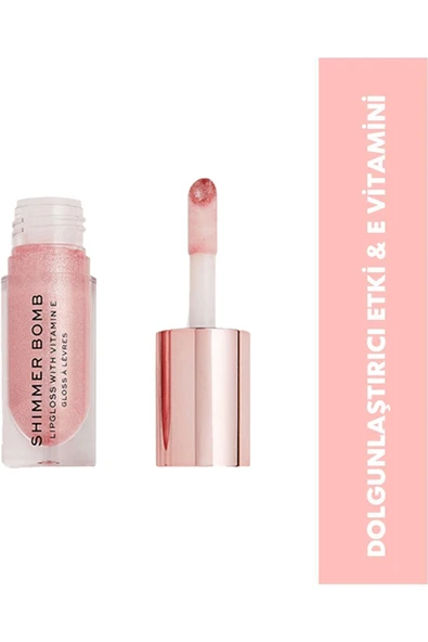 REVOLUTİON Marka: Shimmer Bomb Lip Gloss Glimmer Kategori: Dudak Parlatıcısı - 2