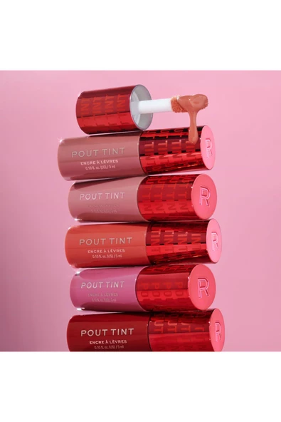 REVOLUTİON Pout Tint Dudak Nemledirici Ruj Nude Dreams - Resim 3
