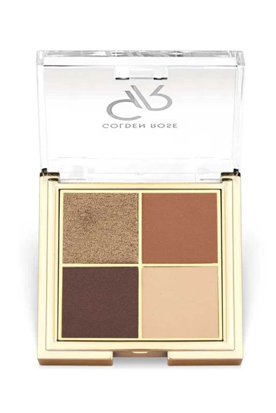 GOLDEN ROSE Eyeshadow Quattro Palette| 04