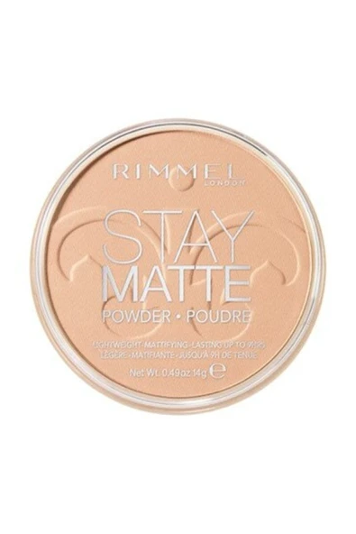 RIMMEL LONDON Stay Mat Pressed Pudra No: 004