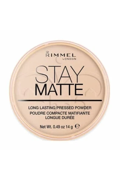 RIMMEL LONDON Stay Mat Pressed Pudra Renk 003 Peach Glow
